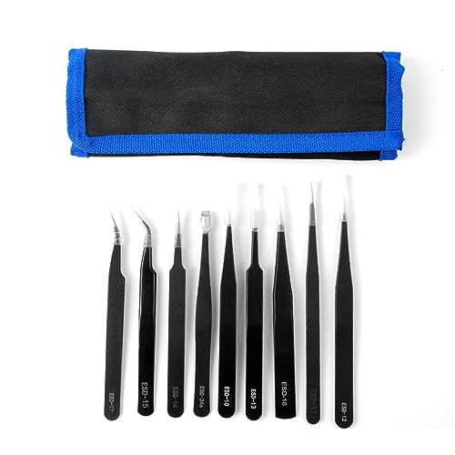 jdstty Gesichtshaar Augenbrauen Pflege Pinzetten Sets Für Frauen Mit Aufbewahrungstasche Professionelles Pinzetten Set Augenbrauen Pinzetten Sets von jdstty