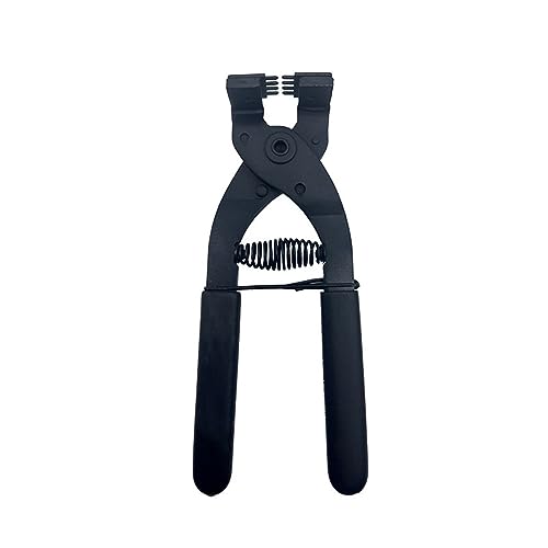 jdstty Professioneller Lederwaren-Lochstanzer mit ergonomischer für einfache Handhabung für Gürtel, Geldbörsen, Uhrenarmbänder, 2/4 Zähne von jdstty