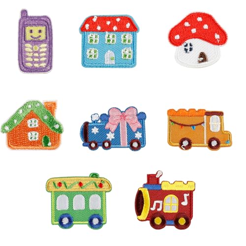 8 Stcs Haus Nähen Auf/Eisenflecken Cartoon Truck Bestickt Spielzeugauto Nähapparat Für Beuteldekorationen Spielzeugauto Eisen Cartoon LKW Für Kleiderjeans Gestickt 8 Stcs Haus Nähen Auf/Eisenflecken Cartoon Truck Bestickt Spielzeugauto Nähapparat Für Beuteldekorationen Spielzeugauto Eisen Cartoon LKW Für Kleiderjeans Gestickt von jebyltd