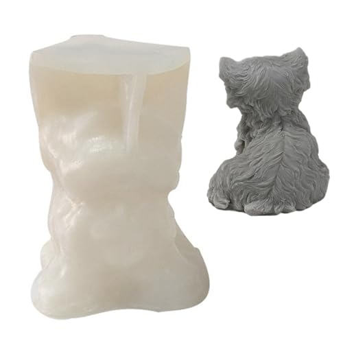 Kleine Hunde-Fondant-Kuchendekorationsformen, Schokolade, Epoxidharz, manuelle Aromat-Seifenformen für Dekorationen, Silikonformen zur Herstellung von jebyltd