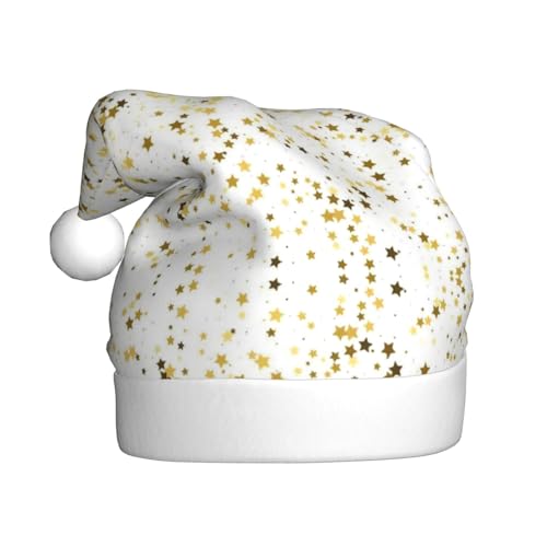 jingong Sparsed Dreamy Stars and Spots Print Christmas hats Festive headwear Winter themed accessory Party Supplies von jingong