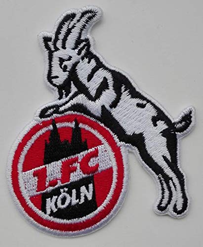 2stk FC Köln Aufnäher Patch Football Fussball Soccer Club Iron on bügelbild aufbügler Badge von jingtongda