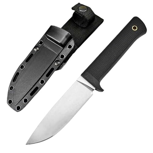 joa outdoor feststehende Gerade Festes messer schwarzes 3V stahl Jagdmesser scharf camping gegen messer edc neck knife messer mit Kydex Scheide von joa