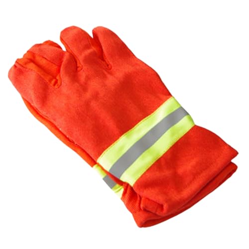 jojofuny 1 Paar Feuerhemmende Isolierhandschuhe Beständig Kettensäge Wärmer Hitze Handschuhe Griff Kalt Im Freien Schutz Kerle Schnittfeste Handschuhe Schützend Arm Baumwollgarn von jojofuny