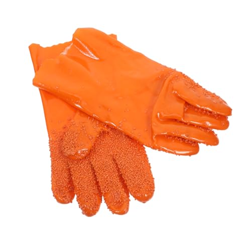 jojofuny 1 Paar Schälhandschuhe küchenhandschuhe kitchen gloves antifouling handschuh Handschuhe zum Schälen von Gemüse Peeling-Handschuhe Handschuhe für Kartoffelschäler Rosy von jojofuny