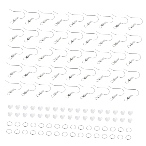 jojofuny 1 Satz DIY Ohrhaken Handgemachte Ohrschmuck Materialien für Ohrringe Hautfreundlich und Langlebig für Schmuckherstellung und Bastelprojekte jojofuny 1 Satz DIY Ohrhaken Handgemachte Ohrschmuck Materialien für Ohrringe Hautfreundlich und Langlebig für Schmuckherstellung und Bastelprojekte von jojofuny