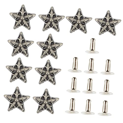 jojofuny 1 Satz Retro Zinklegierung Nieten Für Diy Projekte Rivets Für Kleidung Taschen Gürtel Punk Einfache Installation Für Handwerksideen 10 Stück jojofuny 1 Satz Retro Zinklegierung Nieten Für Diy Projekte Rivets Für Kleidung Taschen Gürtel Punk Einfache Installation Für Handwerksideen 10 Stück von jojofuny