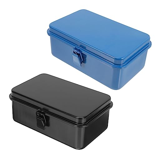 jojofuny 1 Satz Werkzeugkoffer Storage Boxes Aufbwahrungs-box Aubewahrungsbox Tool Case Gerätekoffer Werkzeugkasten Liner Service Zange Bausatz Werkzeugkiste Autowerkzeugbehälter Eisen 2st von jojofuny