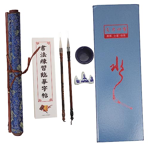 jojofuny 1 Schachtel Wasserschreibtuch-Set waschbar für wiederverwendbare kalligrafiematte Unterlage modern Pilot Anfängerkalligraphie -Kits chinesische kalligrafie filzmatte Stoff Blau jojofuny 1 Schachtel Wasserschreibtuch-Set waschbar für wiederverwendbare kalligrafiematte Unterlage modern Pilot Anfängerkalligraphie -Kits chinesische kalligrafie filzmatte Stoff Blau von jojofuny