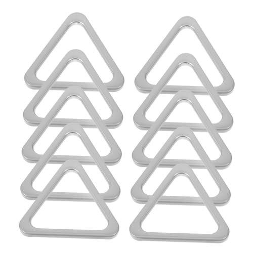 jojofuny 10 Stück Taschenschnalle Dreieckschlüssel Für D Ring Schnalle Ringschnalle Schmuck Metallringschnalle Metallverschluss Schnalle Ersatzverschluss Robuster jojofuny 10 Stück Taschenschnalle Dreieckschlüssel Für D Ring Schnalle Ringschnalle Schmuck Metallringschnalle Metallverschluss Schnalle Ersatzverschluss Robuster von jojofuny