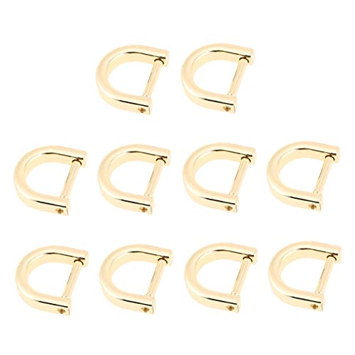 jojofuny 10Stücke D Ringe Teiliges Clips mit Schraubverschluss für Geldbörsen Rucksäcke Kosmetikbeutel Robust und Langlebig Einfacher Einsatz jojofuny 10Stücke D Ringe Teiliges Clips mit Schraubverschluss für Geldbörsen Rucksäcke Kosmetikbeutel Robust und Langlebig Einfacher Einsatz von jojofuny