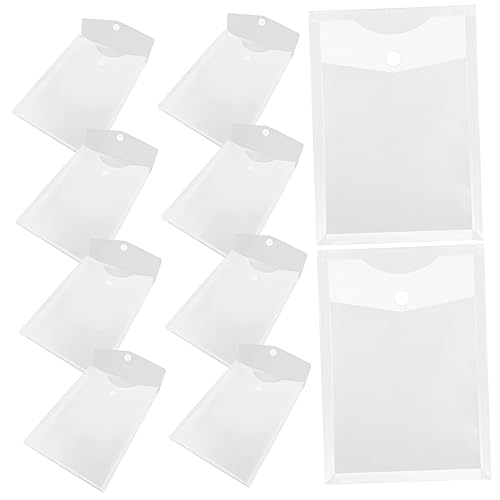 jojofuny 10Stücke Dokumenten Aufbewahrungstaschen Transparente Aktentaschen mit Knopfdesign Farbige Büro Aktentaschen für Schule und Büro zur Sicheren Aufbewahrung jojofuny 10Stücke Dokumenten Aufbewahrungstaschen Transparente Aktentaschen mit Knopfdesign Farbige Büro Aktentaschen für Schule und Büro zur Sicheren Aufbewahrung von jojofuny