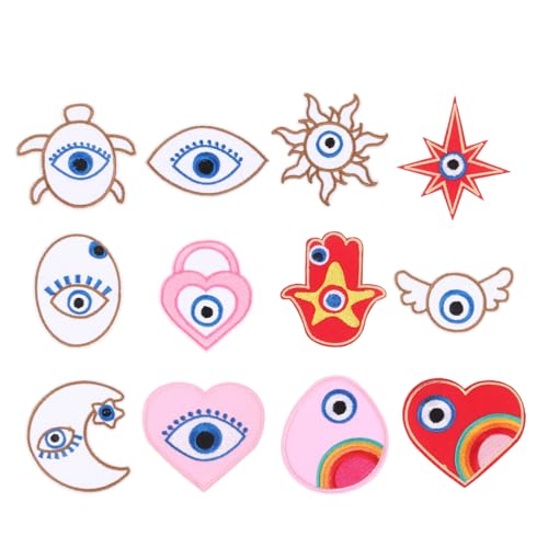 jojofuny 12 Stück Bekleidungsschuh und Hutpatch patchen lustig Reparatur Gestickte Anwendung bestickt gestickte Aufnäher Kleidungsstation Tuch-Patch- Applikationen Kleiderflicken Stoff jojofuny 12 Stück Bekleidungsschuh und Hutpatch patchen lustig Reparatur Gestickte Anwendung bestickt gestickte Aufnäher Kleidungsstation Tuch-Patch- Applikationen Kleiderflicken Stoff von jojofuny