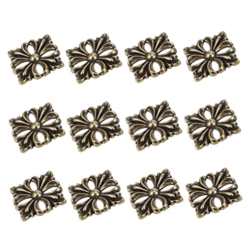 jojofuny 12 Stück Teiliges Antike Metallplatte mit Blumenmuster aus Zinklegierung Dekorative Möbelteile für Zuhause Hochzeit und Feierlichkeiten jojofuny 12 Stück Teiliges Antike Metallplatte mit Blumenmuster aus Zinklegierung Dekorative Möbelteile für Zuhause Hochzeit und Feierlichkeiten von jojofuny