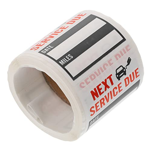 jojofuny 1Rolle Auto Service Aufkleber Wasserdichte Erinnerungssticker für Wartungsdatum und Meilen Klebstoffaufkleber Einfach Anzubringen für Fahrzeugtypen jojofuny 1Rolle Auto Service Aufkleber Wasserdichte Erinnerungssticker für Wartungsdatum und Meilen Klebstoffaufkleber Einfach Anzubringen für Fahrzeugtypen von jojofuny
