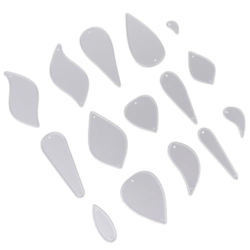 jojofuny 1Satz Einstellbare Leder Ohrringe Stanzformen Carbonstahl für DIY Schmuckherstellung Kompatibel mit Leder für Bastelprojekte und jojofuny 1Satz Einstellbare Leder Ohrringe Stanzformen Carbonstahl für DIY Schmuckherstellung Kompatibel mit Leder für Bastelprojekte und von jojofuny