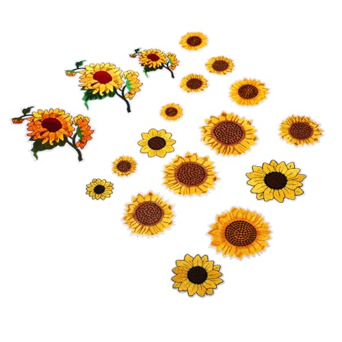 jojofuny 1Satz Sonnenblumen Aufnäher Zum Aufbügeln Teiliges Für DIY Dekoration Von Kleidung Rucksäcken Jeans Und Taschen Bestickte Blumenapplikationen Für Styles jojofuny 1Satz Sonnenblumen Aufnäher Zum Aufbügeln Teiliges Für DIY Dekoration Von Kleidung Rucksäcken Jeans Und Taschen Bestickte Blumenapplikationen Für Styles von jojofuny