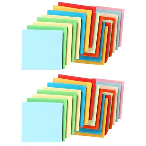 jojofuny 2 Sätze Faltpapier Für Diy Bastelprojekte Handwerkspapier Farben Für Kindergartenaktivitäten Papierfalten Für Gestaltung 500 Stücke * 2 jojofuny 2 Sätze Faltpapier Für Diy Bastelprojekte Handwerkspapier Farben Für Kindergartenaktivitäten Papierfalten Für Gestaltung 500 Stücke * 2 von jojofuny