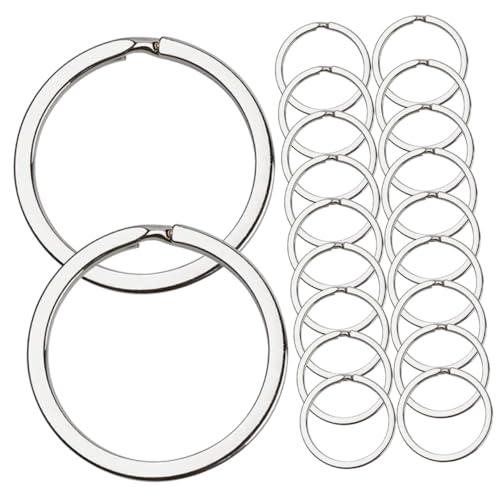 jojofuny 2 Sätze Schlüsselanhänger Biegeringe Für Die Schmuckherstellung Schlüsselringe Schlüsselbund Runde Ringe Praktische Schlüsselkettenringe Metall 40 Stück * 2 jojofuny 2 Sätze Schlüsselanhänger Biegeringe Für Die Schmuckherstellung Schlüsselringe Schlüsselbund Runde Ringe Praktische Schlüsselkettenringe Metall 40 Stück * 2 von jojofuny