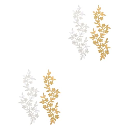 jojofuny 2 Sätze Stickerei Aufnäher Für Kleidung Goldene Und Silberne Ranken Patches Zum Aufbügeln Oder Diy Mode Und Dekoration 2 Stück * 2 jojofuny 2 Sätze Stickerei Aufnäher Für Kleidung Goldene Und Silberne Ranken Patches Zum Aufbügeln Oder Diy Mode Und Dekoration 2 Stück * 2 von jojofuny