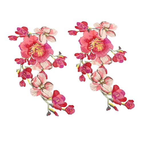 jojofuny 2 Stück Bunte Blumen Cheongsam Abziehbilder Stickerei Applikation Flecken trimmt Name Kleidung Patches Dekoration Applikationen zum Nähen von Kleidern Polyester jojofuny 2 Stück Bunte Blumen Cheongsam Abziehbilder Stickerei Applikation Flecken trimmt Name Kleidung Patches Dekoration Applikationen zum Nähen von Kleidern Polyester von jojofuny