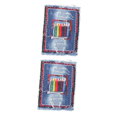 jojofuny 2 Stück Jeans Patch Knieflicken Für Jeans Flicken Für Kleidung Stoffflicken Denim Patch Aufnäher Für Jacken Dekoration Bein Nähflicken Applikationen Hosenflicken Denim jojofuny 2 Stück Jeans Patch Knieflicken Für Jeans Flicken Für Kleidung Stoffflicken Denim Patch Aufnäher Für Jacken Dekoration Bein Nähflicken Applikationen Hosenflicken Denim von jojofuny