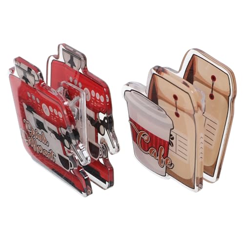 jojofuny 2 Stück Klebertropfende Acryl Zeltklammern Notizblock Transparente Klammern Wiederverwendbare Halter Und Kaffee Organizer Listen Memo Großer Multifunktions Bilderhalter jojofuny 2 Stück Klebertropfende Acryl Zeltklammern Notizblock Transparente Klammern Wiederverwendbare Halter Und Kaffee Organizer Listen Memo Großer Multifunktions Bilderhalter von jojofuny