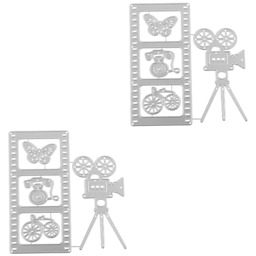 jojofuny 2 Stück empfindliche Stanzform den Schnitt machen Schrottbuch Schnitte Scrapbooking Handwerker Metallschneidemaden DIY Form aus Kohlenstoffstahl Prägemappen Silver jojofuny 2 Stück empfindliche Stanzform den Schnitt machen Schrottbuch Schnitte Scrapbooking Handwerker Metallschneidemaden DIY Form aus Kohlenstoffstahl Prägemappen Silver von jojofuny