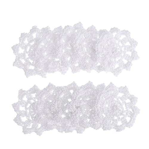 jojofuny 20 Stück Häkeln Blumenhilfsmaterialien Applikationen kleine Spitzendeckchen aus Baumwolle Stoff drinnen Flecken Blume Patches zum Aufnähen Miniblumen zum Basteln Baumwollfaden Weiß jojofuny 20 Stück Häkeln Blumenhilfsmaterialien Applikationen kleine Spitzendeckchen aus Baumwolle Stoff drinnen Flecken Blume Patches zum Aufnähen Miniblumen zum Basteln Baumwollfaden Weiß von jojofuny