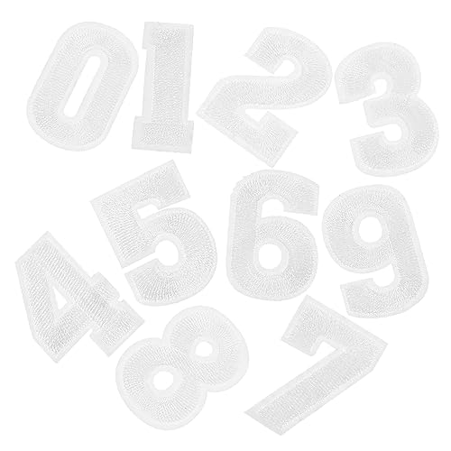 jojofuny 3 Sätze Dekorative Reparaturflicken Patch Fußball Stickerei Uni Hemden Applikationszahlen Aufnähen Hochzeit Flecken Trikots Zubehör Beschichten Weiß Twill-stoff jojofuny 3 Sätze Dekorative Reparaturflicken Patch Fußball Stickerei Uni Hemden Applikationszahlen Aufnähen Hochzeit Flecken Trikots Zubehör Beschichten Weiß Twill-stoff von jojofuny