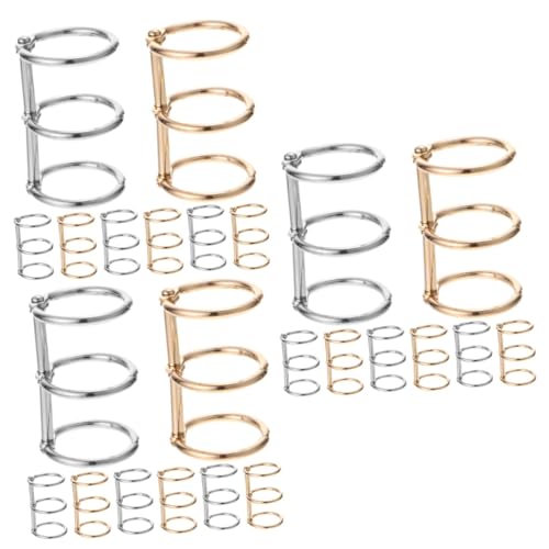 jojofuny 3 Sätze Lose-blatt-bindungsringe Ringordner Für Lose Blätter Schlüssel Lose Blattringe Ö Schnallen Für Lose Blattbinder Binderinge Aus Metall Legierung 8 Stück * 3 jojofuny 3 Sätze Lose-blatt-bindungsringe Ringordner Für Lose Blätter Schlüssel Lose Blattringe Ö Schnallen Für Lose Blattbinder Binderinge Aus Metall Legierung 8 Stück * 3 von jojofuny