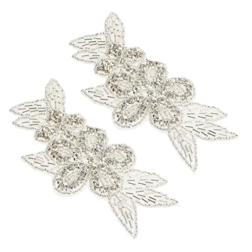 jojofuny 3 Sätze Strass Patches Funkelnde Applikationen Für Diy Kleidung Vielseitige Dekoration Für Hochzeitskleider Gürtel Und Handwerksprojekte Einfach Zu Verarbeiten 2 Stücke * 3 jojofuny 3 Sätze Strass Patches Funkelnde Applikationen Für Diy Kleidung Vielseitige Dekoration Für Hochzeitskleider Gürtel Und Handwerksprojekte Einfach Zu Verarbeiten 2 Stücke * 3 von jojofuny
