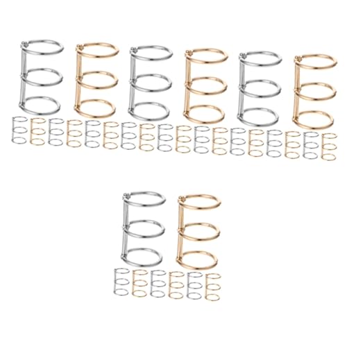 jojofuny 4 Sätze Bindepapierringe Ringordner Für Lose Blätter Ringe Für Papier Bindung Ö Ordnerringe Ringe Für Sammelalben Papierringe Aus Metall Legierung 8 Stück * 4 jojofuny 4 Sätze Bindepapierringe Ringordner Für Lose Blätter Ringe Für Papier Bindung Ö Ordnerringe Ringe Für Sammelalben Papierringe Aus Metall Legierung 8 Stück * 4 von jojofuny