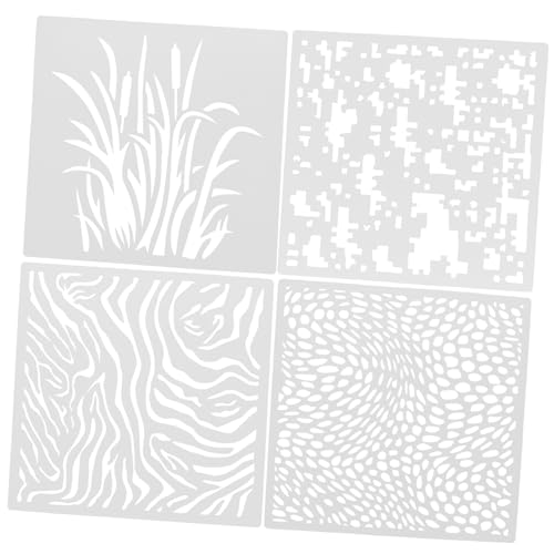 jojofuny 4 Stück Malschablonen Sammelalbum Schablonen Zum Malen Schablonensprühfarbe Malvorlagen Multifunktionsschablonen Multifunktions-zeichenschablonen Das Haustier Weiß jojofuny 4 Stück Malschablonen Sammelalbum Schablonen Zum Malen Schablonensprühfarbe Malvorlagen Multifunktionsschablonen Multifunktions-zeichenschablonen Das Haustier Weiß von jojofuny
