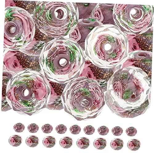 jojofuny 40 Stück Teiliges DIY Stone Perlen Facettierte Lila Glasperlen Spacer für Armband Halskette Ohrring Schmuckherstellung Langlebig Glatt zum Auffädeln und Basteln jojofuny 40 Stück Teiliges DIY Stone Perlen Facettierte Lila Glasperlen Spacer für Armband Halskette Ohrring Schmuckherstellung Langlebig Glatt zum Auffädeln und Basteln von jojofuny