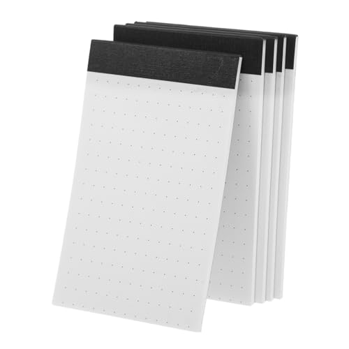 jojofuny 5 Stück Notizbuch kleine notizblöcke gepunktetes Tagebuch gepunktetes Papier Netznotiz Lieferungen kommentieren gepunktete notizbücher Mini-Notizblock Rasterpapier Punktpapier Weiß jojofuny 5 Stück Notizbuch kleine notizblöcke gepunktetes Tagebuch gepunktetes Papier Netznotiz Lieferungen kommentieren gepunktete notizbücher Mini-Notizblock Rasterpapier Punktpapier Weiß von jojofuny