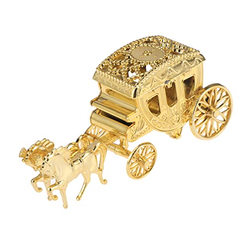 jojofuny Boxen Geldgeschenke Goldene Hochzeit Geschenk Zur Goldenen Tortendeko Einschulung Hochzeitstischdekoration Wagen Süßigkeitenbehälter Hochzeitsdeko Geschenkbox Kuchen Braut von jojofuny