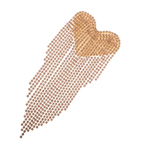 jojofuny Strass-patches Zum Aufbügeln, Herz-applikation, Reparaturflicken Mit Quastenkette, Funkelnde Kleidungs-reparatur-applikationen, Abzeichen Für Hüte, Kleidung, Kleider, Basteln, jojofuny Strass-patches Zum Aufbügeln, Herz-applikation, Reparaturflicken Mit Quastenkette, Funkelnde Kleidungs-reparatur-applikationen, Abzeichen Für Hüte, Kleidung, Kleider, Basteln, von jojofuny
