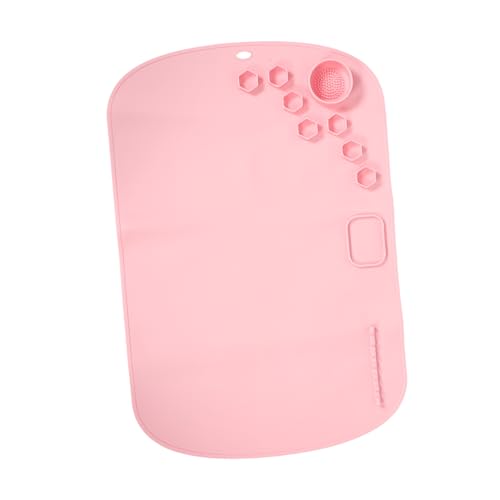 jojofuny Zeichenmatte aus Silikon Kindermatte Malblock für den Tisch Malerei Handwerksmatte Lackmatte Kunst Gießmatte aus Harz Silikonunterlage zum Basteln Kieselgel Rosa jojofuny Zeichenmatte aus Silikon Kindermatte Malblock für den Tisch Malerei Handwerksmatte Lackmatte Kunst Gießmatte aus Harz Silikonunterlage zum Basteln Kieselgel Rosa von jojofuny