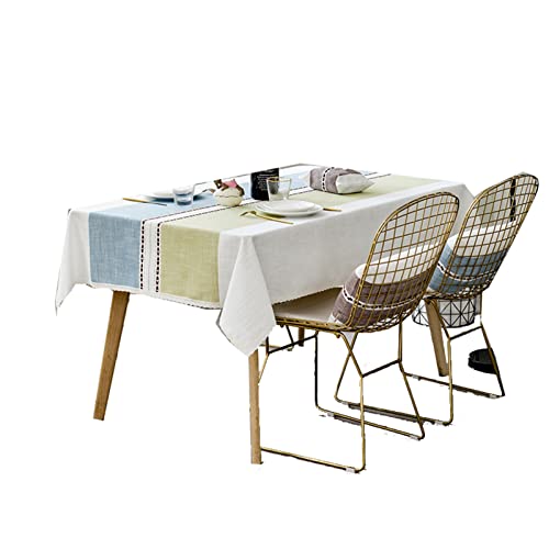 Öldichte Tischdecke, Tischdecke für Esszimmer, Quaste, Tischdecke für Bankett, Familie, Esszimmer, Restaurant (Größe: 120 x 160 cm, Farbe: A-5) (A5) von jsfdsfhsdjdjgrieurfews