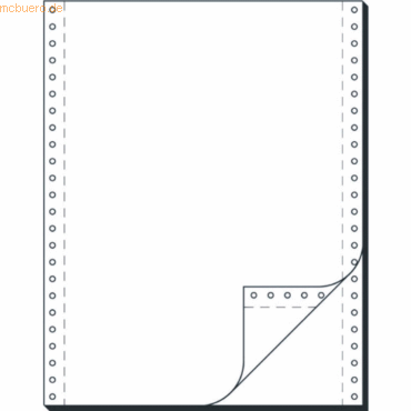 k.A. EDV-Papier 12 Zoll x 240mm 2-fach SD VE=1000 Blatt von k.A.