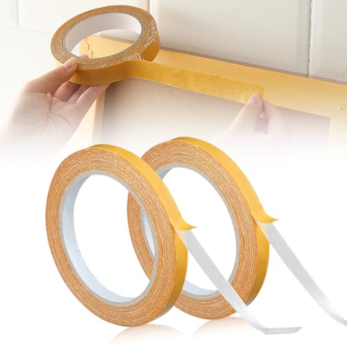 kailisi Strong Adhesive Double Sided Gauze Fiber Mesh Tape, 2024 Neuestes Multifunktionales Extra Stark Doppelseitiges Klebeband, Transparent Doppelseitiges Gaze Fiber Mesh Tape (2, 2cm x 20m) von kailisi