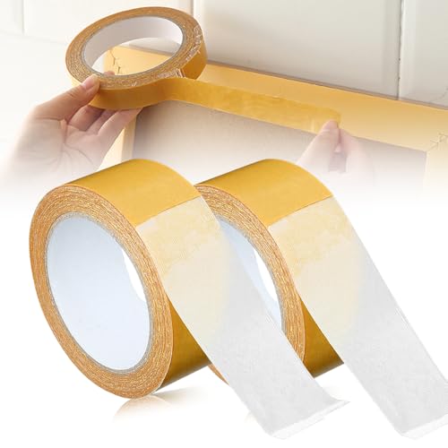 kailisi Strong Adhesive Double Sided Gauze Fiber Mesh Tape, 2024 Neuestes Multifunktionales Extra Stark Doppelseitiges Klebeband, Transparent Doppelseitiges Gaze Fiber Mesh Tape (2, 4cm x 20m) von kailisi