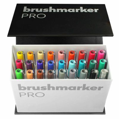 Brushmarker PRO Mini Box 26 Farben + 1 Blender von karin