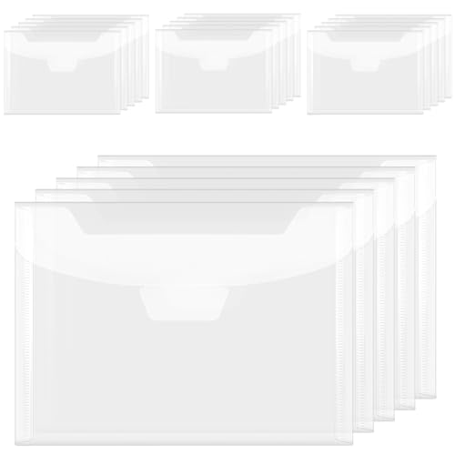 kekaa 20 StüCke Durchsichtige Aufbewahrungstasche für Stempel und Stanzformen, WiederverschließBare Aufbewahrungstasche, GroßEr Umschlag, für DIY Scrapbooking, Papierkarten kekaa 20 StüCke Durchsichtige Aufbewahrungstasche für Stempel und Stanzformen, WiederverschließBare Aufbewahrungstasche, GroßEr Umschlag, für DIY Scrapbooking, Papierkarten von kekaa