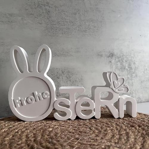 Silikonform Ostern | Silikonformen Gießformen Ostern | 3 d Ostern ha-se Silikonform Gipsformen Kerzenformen Zum Gießen | Silikon Osterhasen Silikonform Für d iy Handwerk | Osterfest Tier Ornament Form von keloppasit