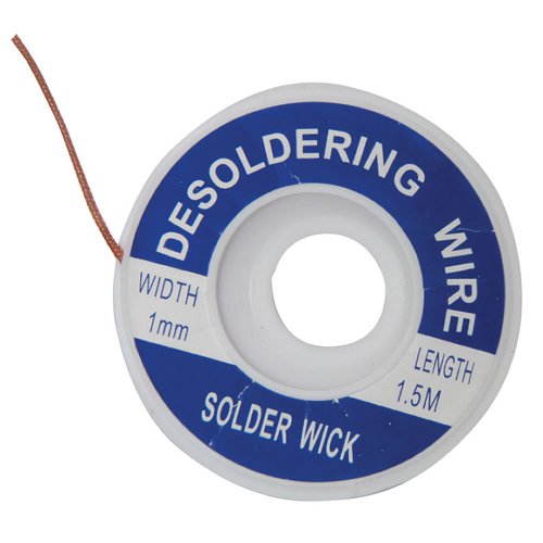 Mercury Pop Open 1 mm Desoldering Kupfer Braid Löten Wick 1,5 m [1.5 Meter] von kenable