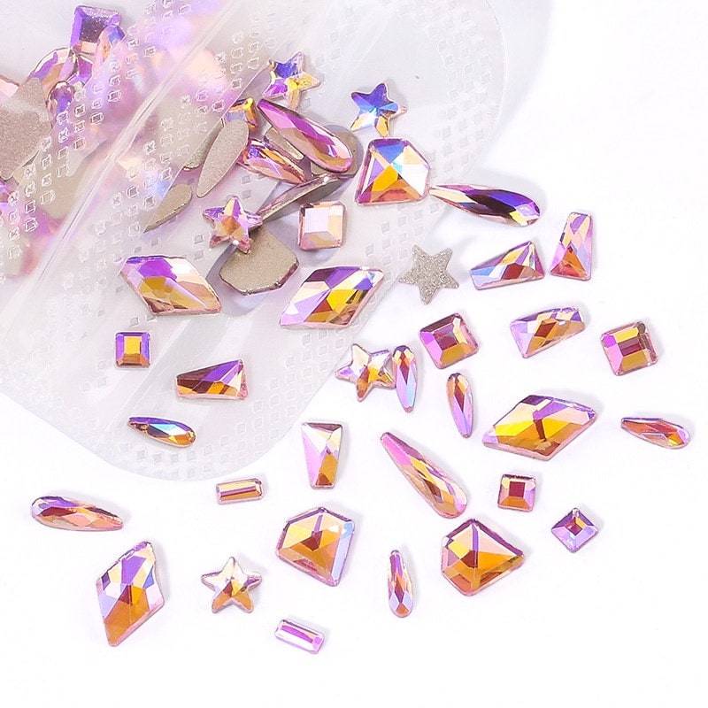 15 Stk. Strass Nagel Charms, Dekoration, Nail Art Charm von kittynailcharm