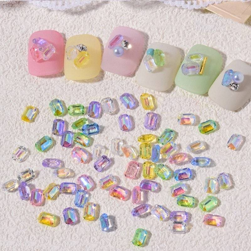 20 Stück Acryl Nagel Charms, Nail Art Dekoration von kittynailcharm