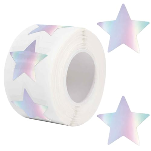 500 Stück Laser Sterne Aufkleber, Glitter Stern-Aufkleber, 2,4cm Klein Selbstklebende Sterne Etiketten, Motivationsaufkleber für Kinder, Motivation Aufkleber für Lehrer Eltern Belobigung Schüler 500 Stück Laser Sterne Aufkleber, Glitter Stern-Aufkleber, 2,4cm Klein Selbstklebende Sterne Etiketten, Motivationsaufkleber für Kinder, Motivation Aufkleber für Lehrer Eltern Belobigung Schüler von kitudaty